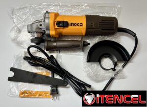 Amoladora angular INGCO 110 volt y 1100 watt para uso profesional