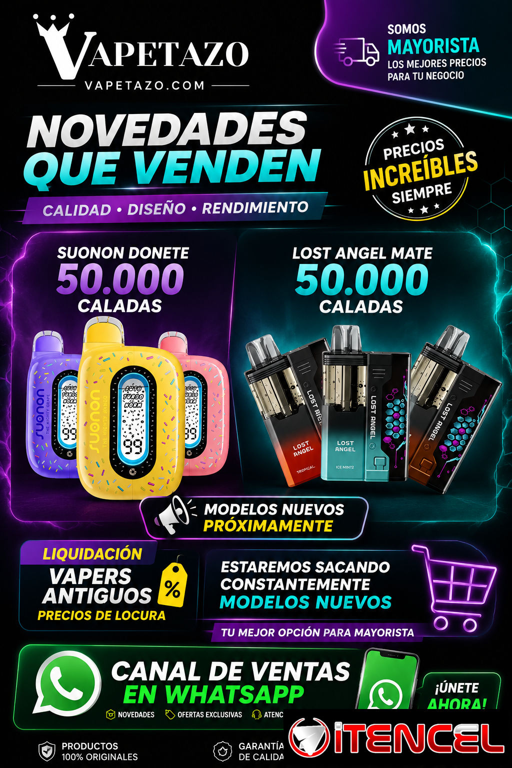 VAPETAZO TIENDA ONLINE DE VENTAS MAYORISTA DE CIGARRO ELECTRONICO +1 305 464 7296