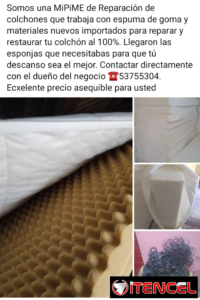 Reparación de colchones ☎️ 53755304