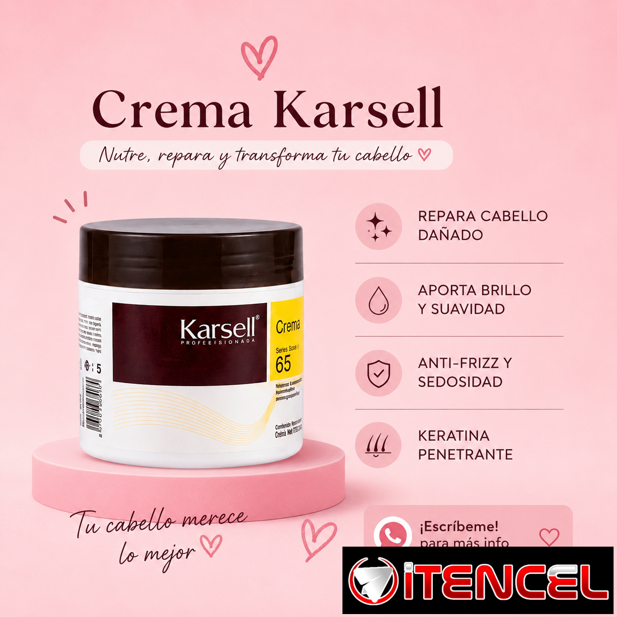 Crema Capilar Karseell