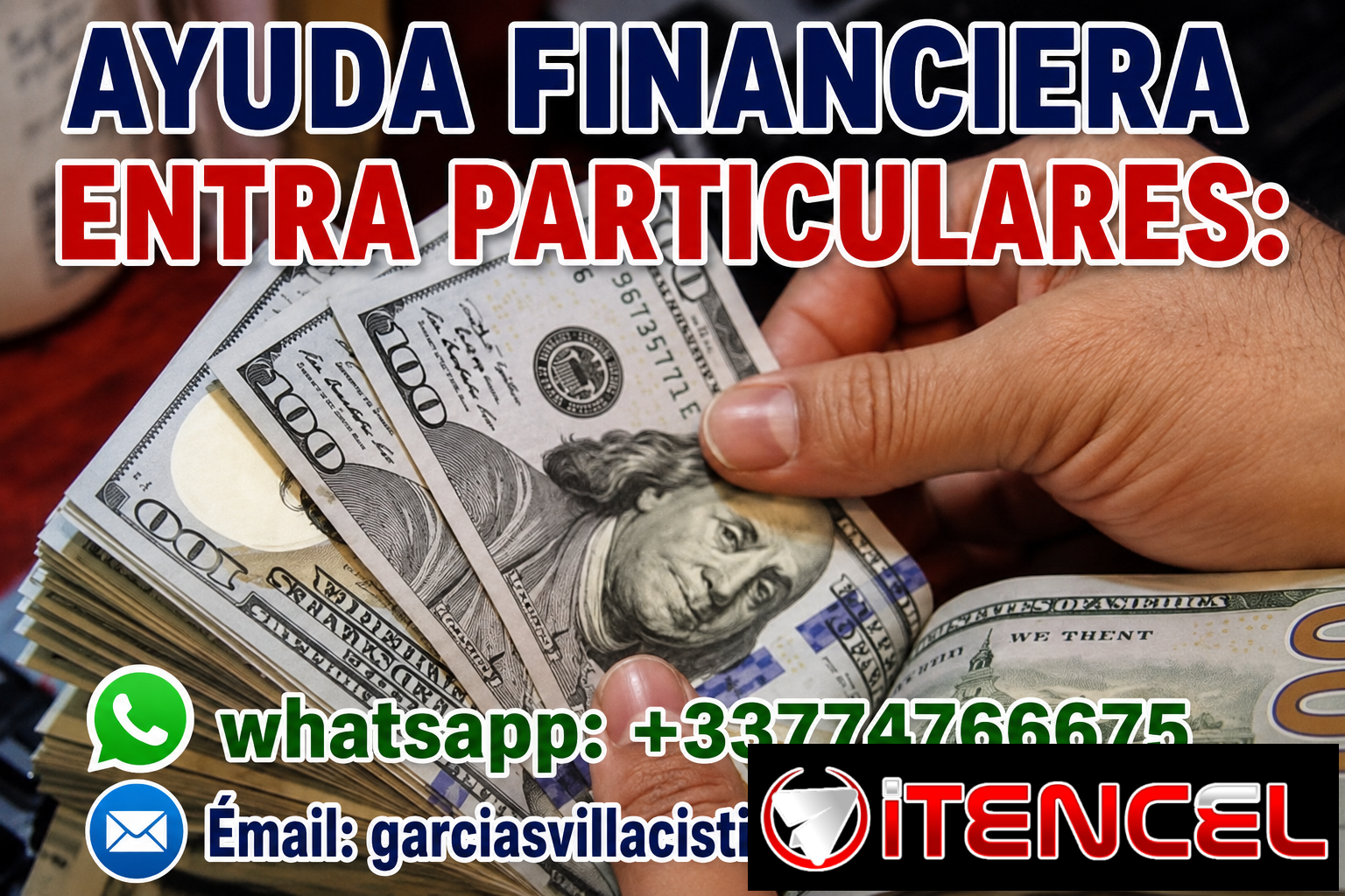 Oferta de préstamos y financiación entre particulares y empresas: WhatsApp: +33774766675