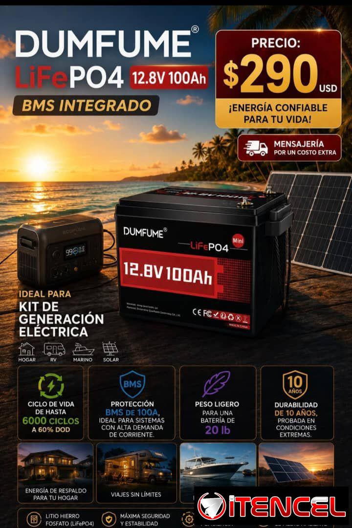 Baterías DUMFUME LiFe PO4