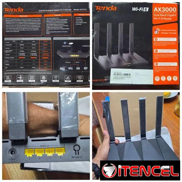 Router Tenda AX12 pro AX3000 $130