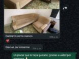 Limpieza de mueble y todo lo que tenga tela