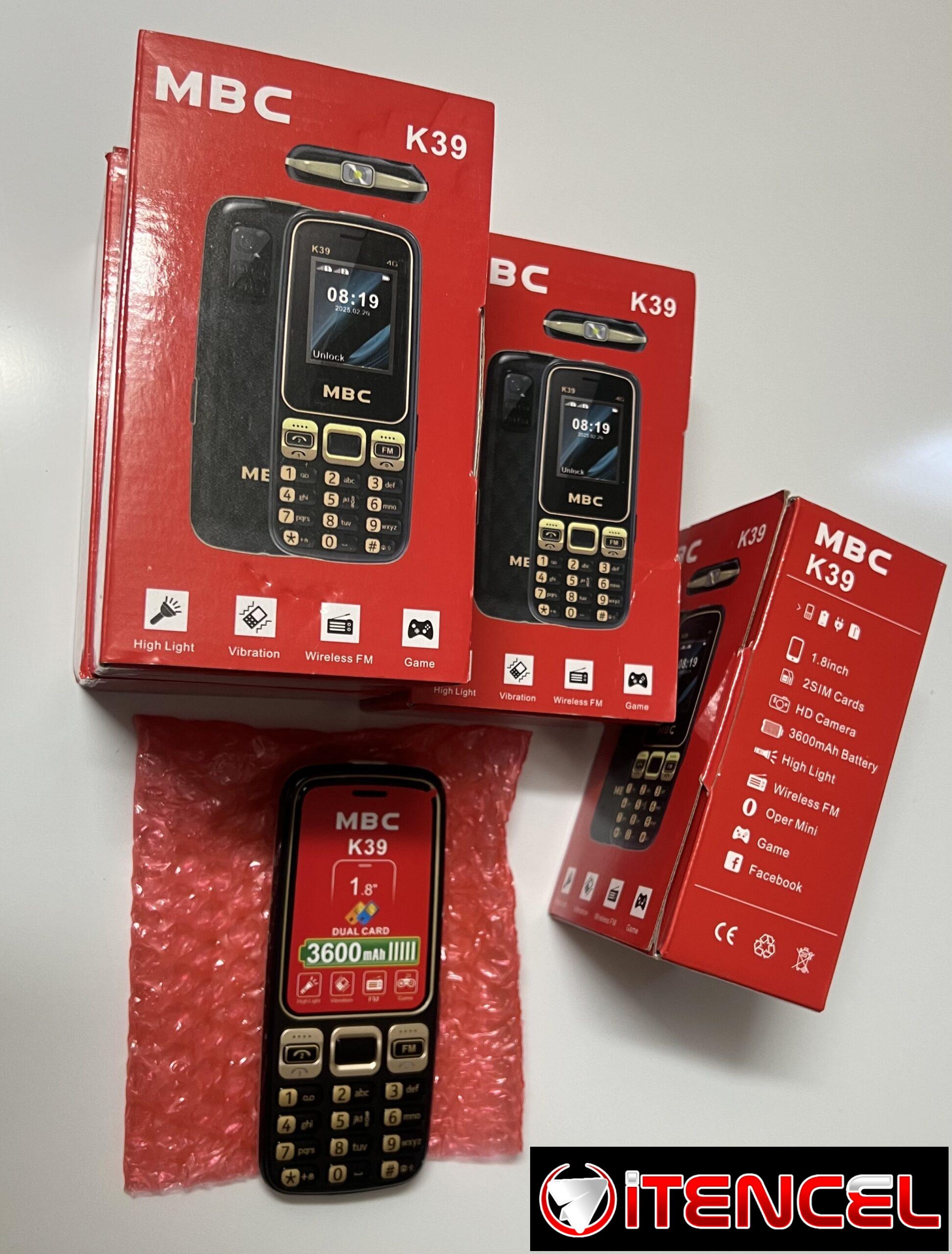 Teléfonos celulares de teclas K39 dual sim !