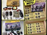 Las Mejores Alarmas para Motos STEELMATE de 1 y 2 vías con mando vipper !