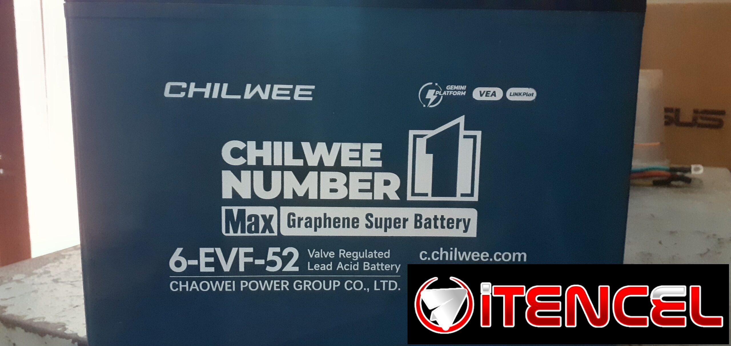 Baterías de gel 12v52ah kit 5 y 6 🔋