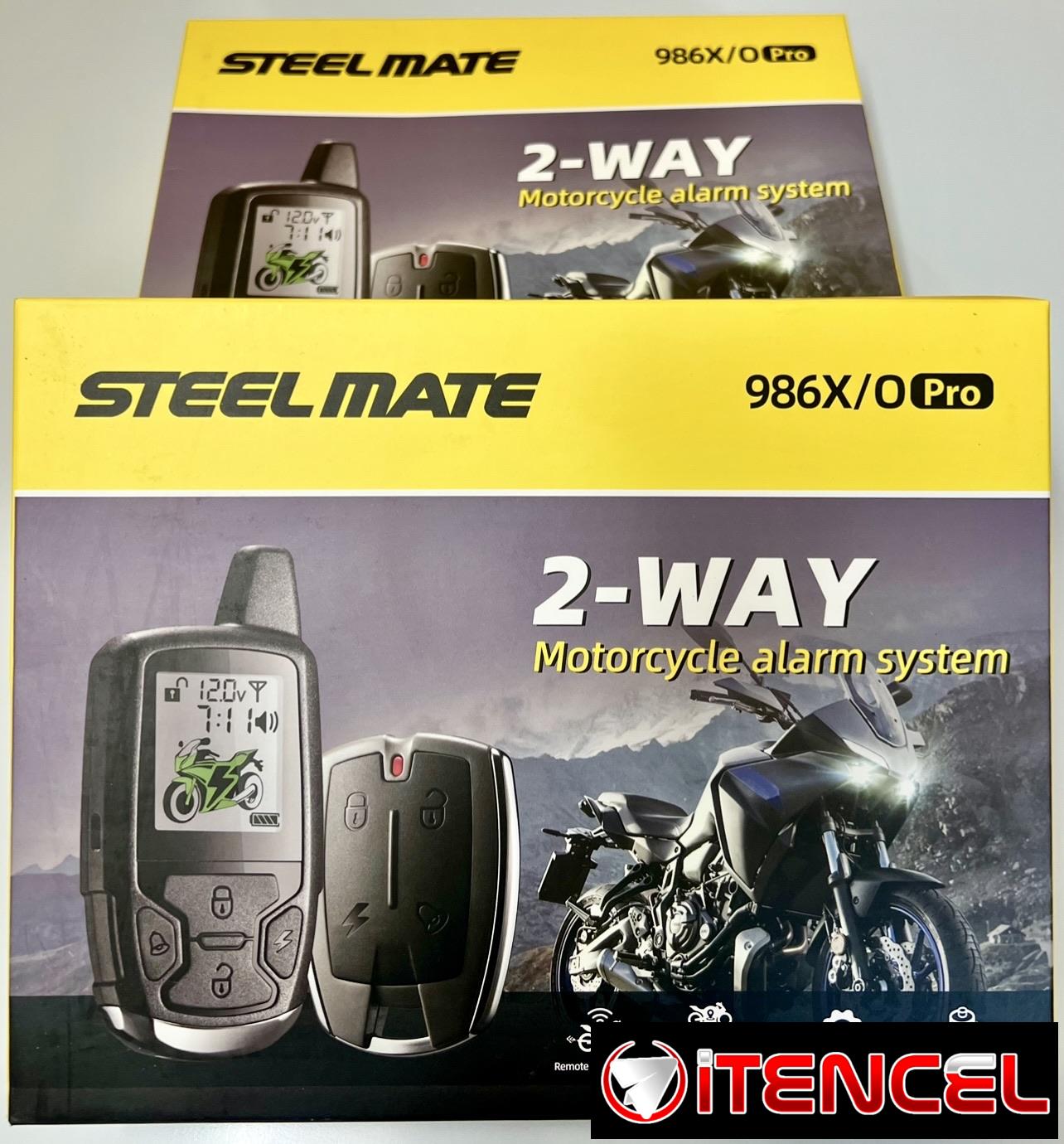 ALARMAS PARA MOTOS STEELMATE DE 2 VÍAS ! Probadas delante del cliente !