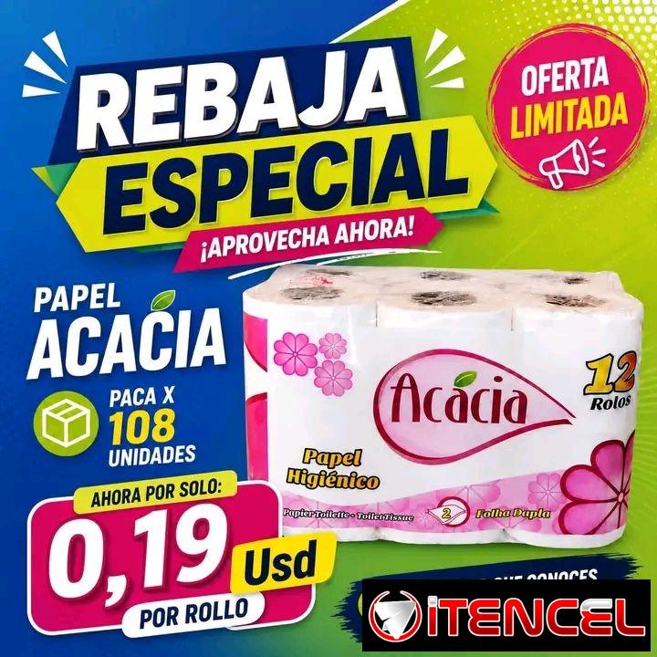Papel Sanitario Acacia por cantidad