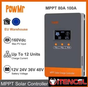 Controlador solar PowMr MM100 PRO de 100A $260