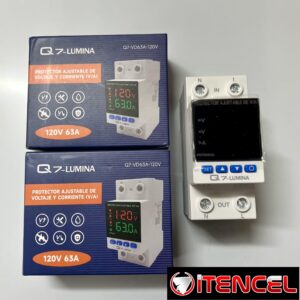 Protector Ajustable de voltaje y corriente 110volt 63Amp (Brecker eléctrico digital para la protección de su hogar)