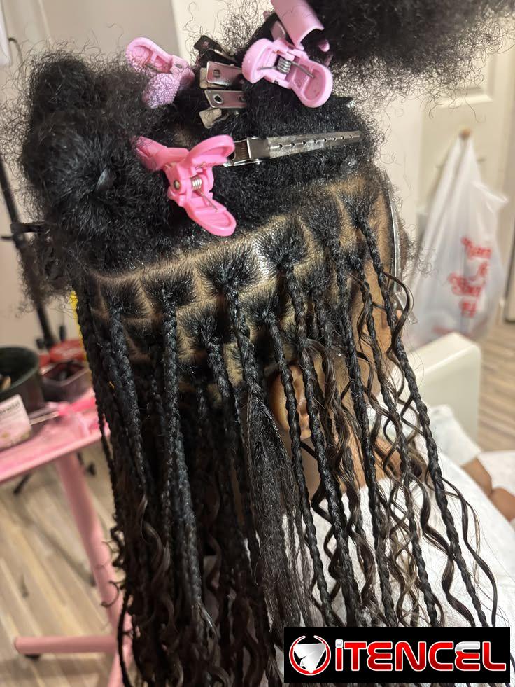 Trenzas bohemias