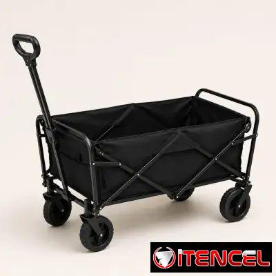 Carretilla Plegable Multiusos con Ruedas Todo Terreno