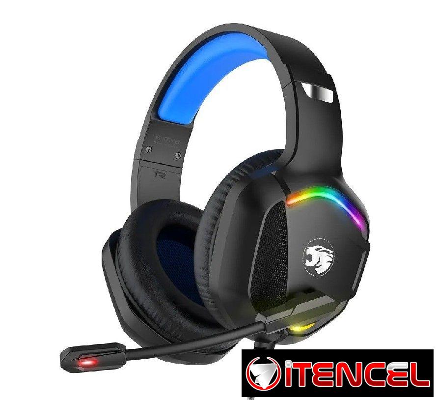 Audífonos Gaming RGB de cable trenzado y micrófono para puerto USB y Jack 3.5 mm *Tienda Online* — foto 1