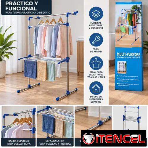 👕 Tendedero multifuncional plegable — foto 1