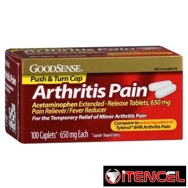 Acetaminophen 100 tabletas 650 mg