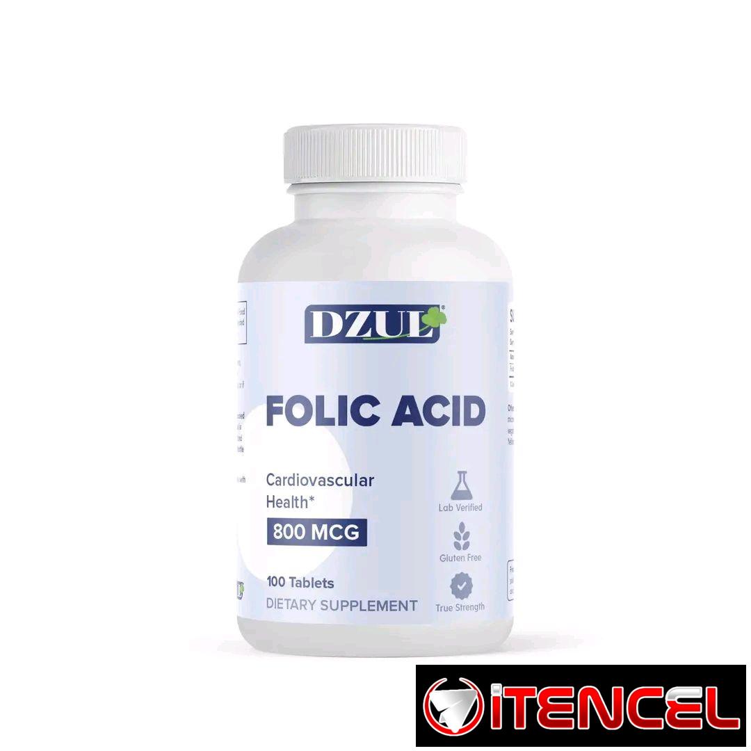 Ácido Fólico 100 tabletas