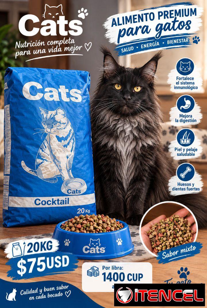 PIENSO PARA PERROS Y GATOS DE LA MEJOR CALIDAD