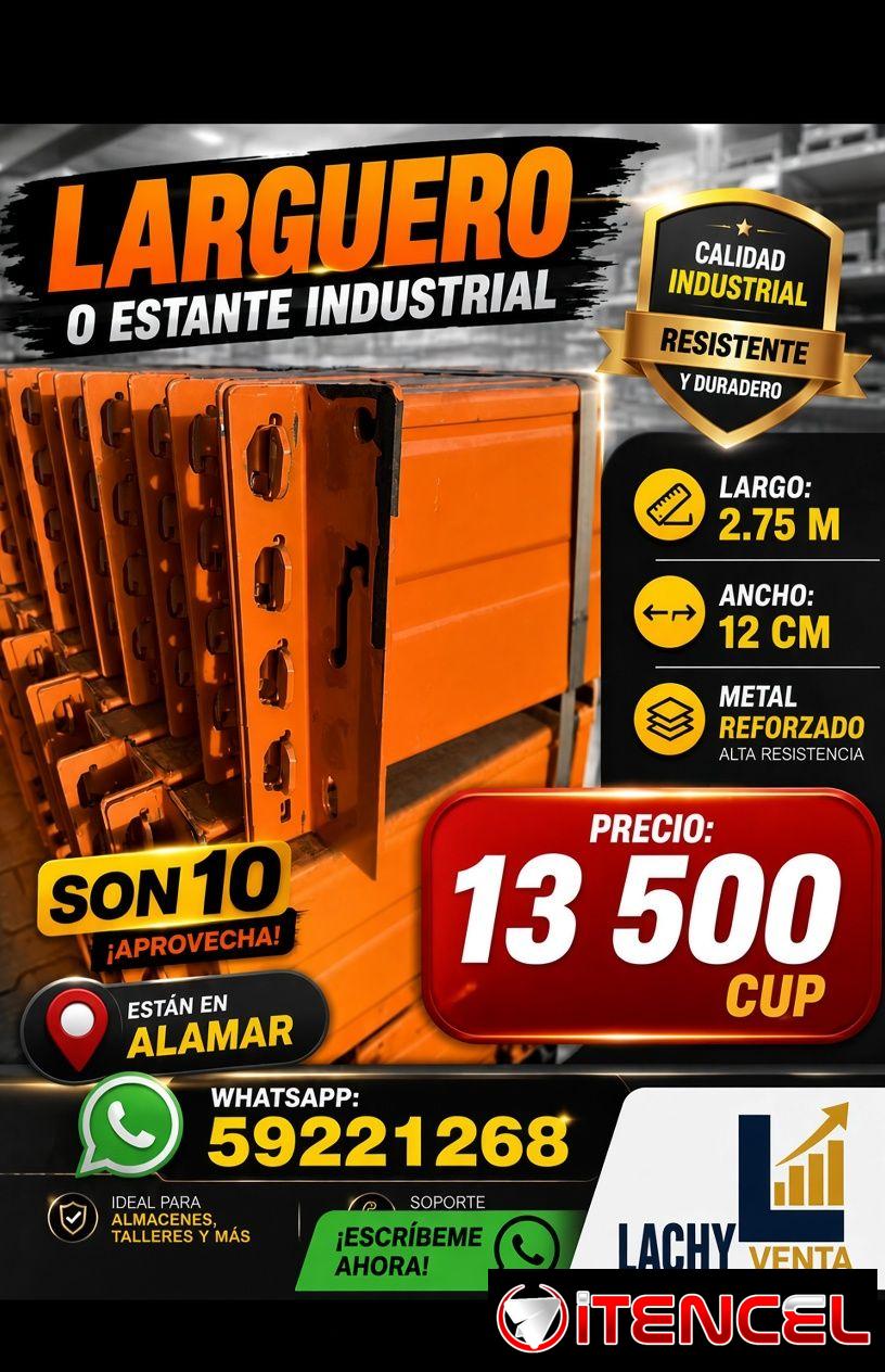 *LARGUERO O ESTANTE INDUSTRIAL*