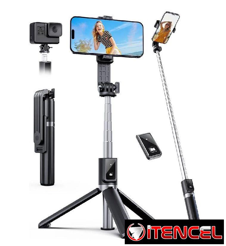 Palo Selfie con trípode con diferentes medidas de largo y control remoto a distancia *Tienda Online*