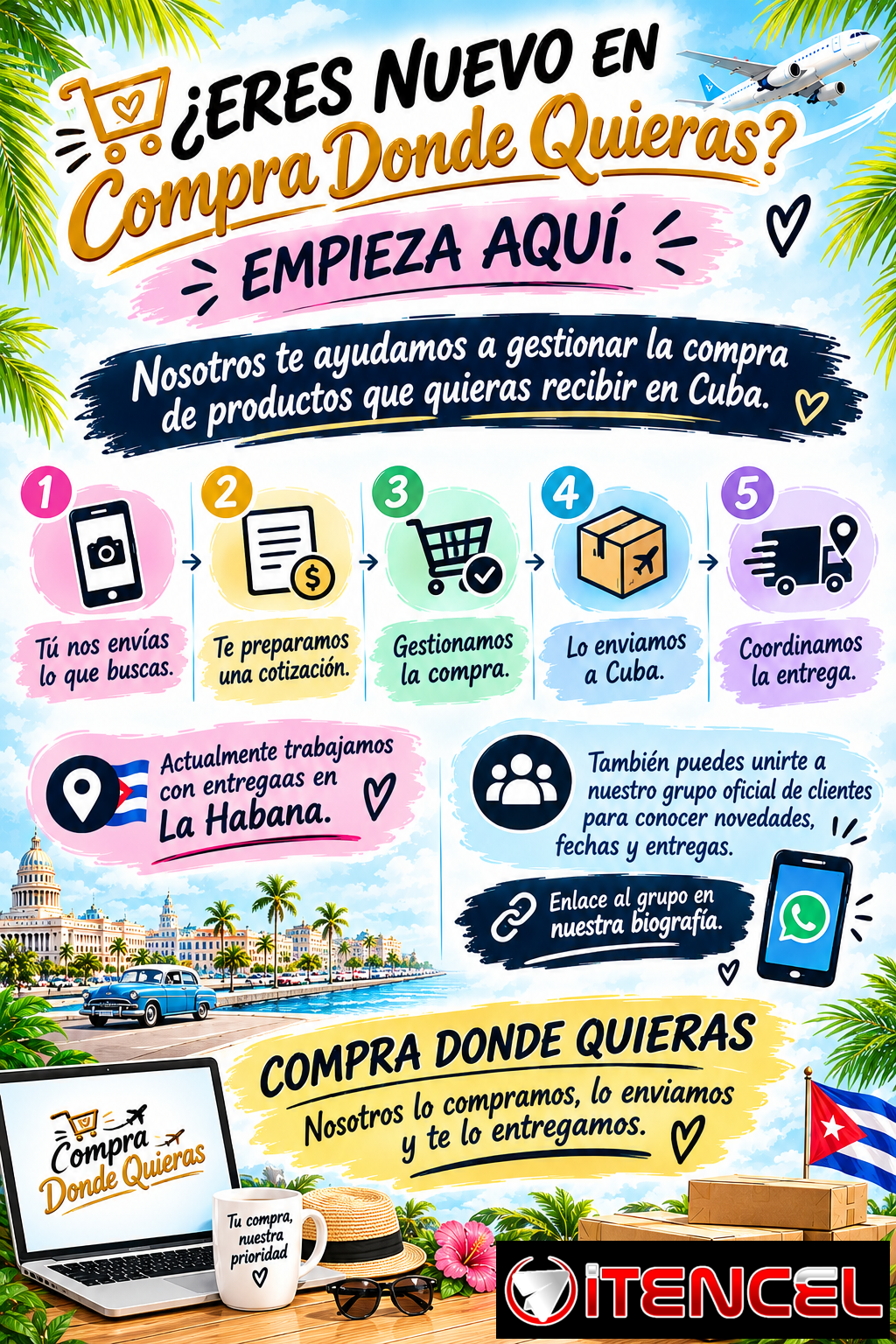 COMPRA DÓNDE QUIERAS CON NOSOTROS