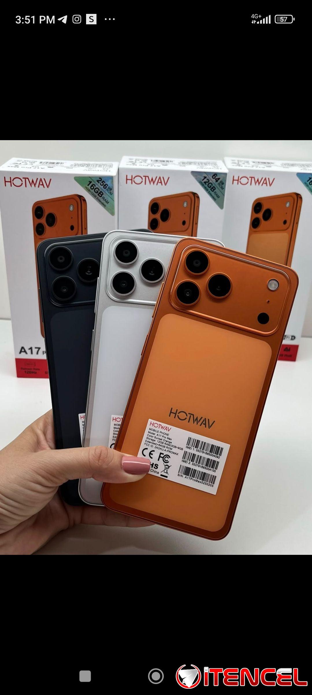 🔥 HOTWAV A17 PRO MAX – NUEVO 🔥📱