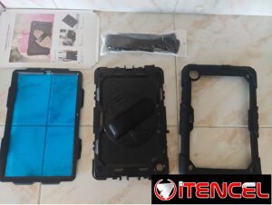 Funda nueva Gerutek forro color negro para Samsung Galaxy tab s6 Lite extra protegida y comoda