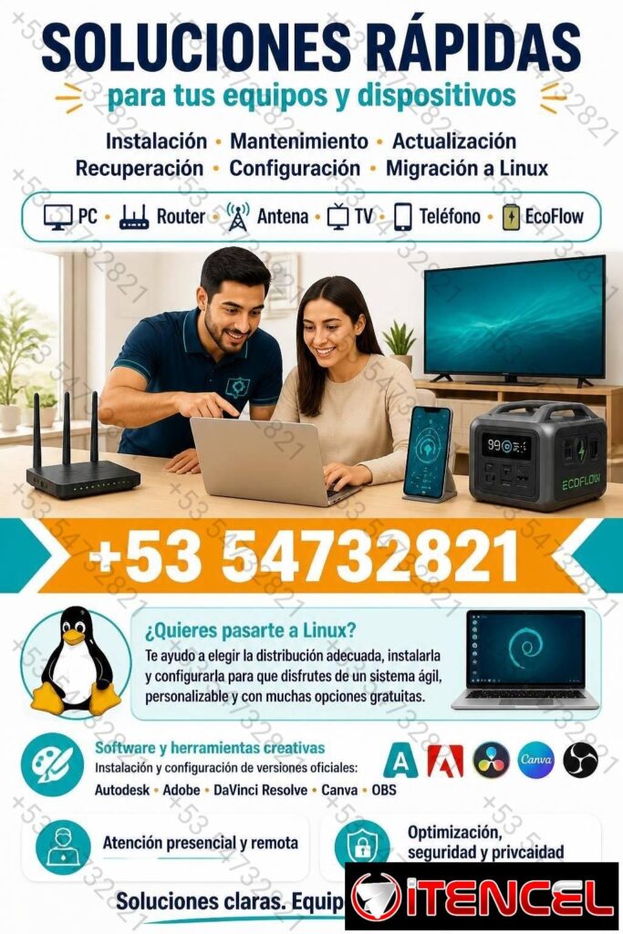 INFORMÁTICO A DOMICILIO