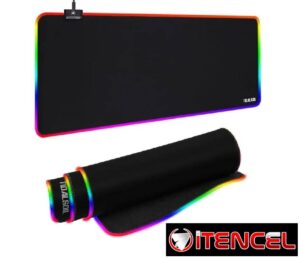 Mouse Pad Gaming de cable con sistema RGB para juegos de 12 modos *Tienda Online*