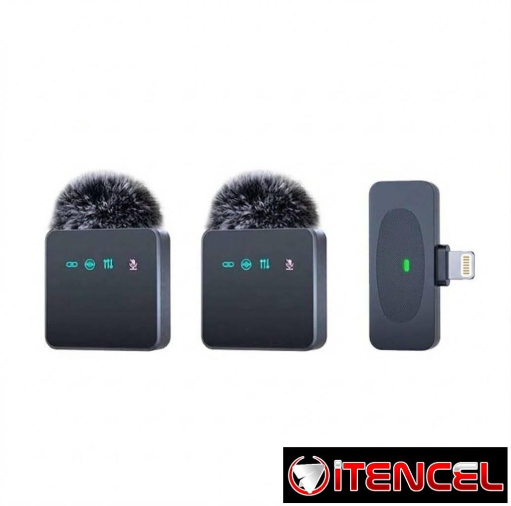 Micrófono de Solapa Lavalier inalámbrico digital con conexión para Android y iPhone *Tienda Online* — foto 3