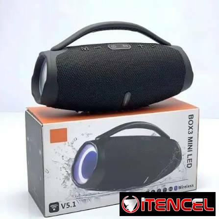 Bocinas Bluetooth con luces de colores varios modelos con entrada Jack 3.5mm, USB y MicroSD *Tienda Online* — foto 6